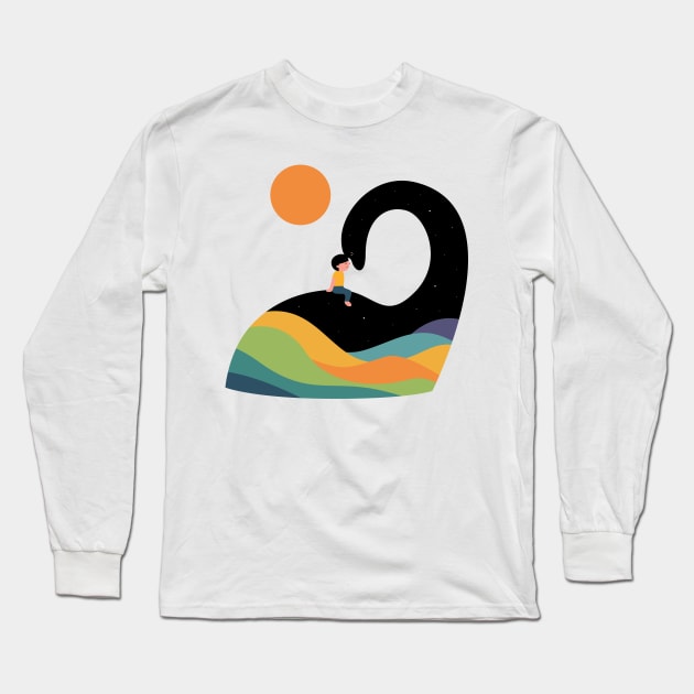 Believe Long Sleeve T-Shirt by AndyWestface